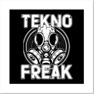 Tekno Freak DJ Posters and Art